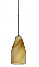 Besa Lighting X-7198HN-BR - Besa Pendant For Multiport Canopy Karli Bronze Honey 1x50W MAX GY6.35 Base