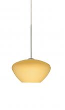 Besa Lighting XP-5410VM-SN - Besa Pendant Peri Satin Nickel Vanilla Matte 1x50W MAX GY6.35 Base