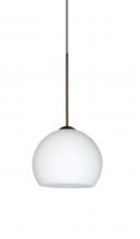 Besa Lighting XP-565807-BR - Besa Pendant Palla 5 Bronze Opal Matte 1x50W MAX GY6.35 Base