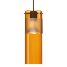 Besa Lighting XP-6527EG-BR - Besa Pendant Scope 7 Bronze Armagnac/Frost 1x50W MAX GY6.35 Base MR16