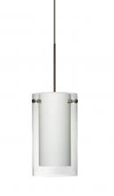 Besa Lighting XP-C44007-BR - Besa Pendant Pahu 4 Bronze Clear/Opal 1x35W MAX GY6.35 Base
