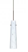 Besa Lighting XP-567419-BR - Besa Camino Pendant Bronze Carrera 1x50W MAX GY6.35 Base