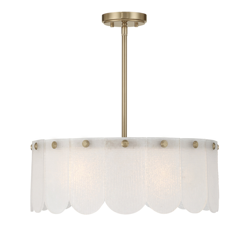 Ashton 4-Light Convertible in Noble Brass
