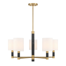 Savoy House 1-4606-5-322 - Conrad 5-Light Chandelier in Warm Brass
