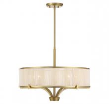 Savoy House 1-7751-5-322 - Wynwood 5-Light Chandelier in Warm Brass