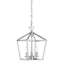 Savoy House 3-420-3-109 - Townsend 3-Light Pendant in Polished Nickel