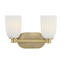 Savoy House 8-1245-2-127 - Baldwin 2-Light Bathroom Vanity Light in Noble Brass