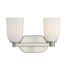 Savoy House 8-1245-2-SN - Baldwin 2-Light Bathroom Vanity Light in Satin Nickel
