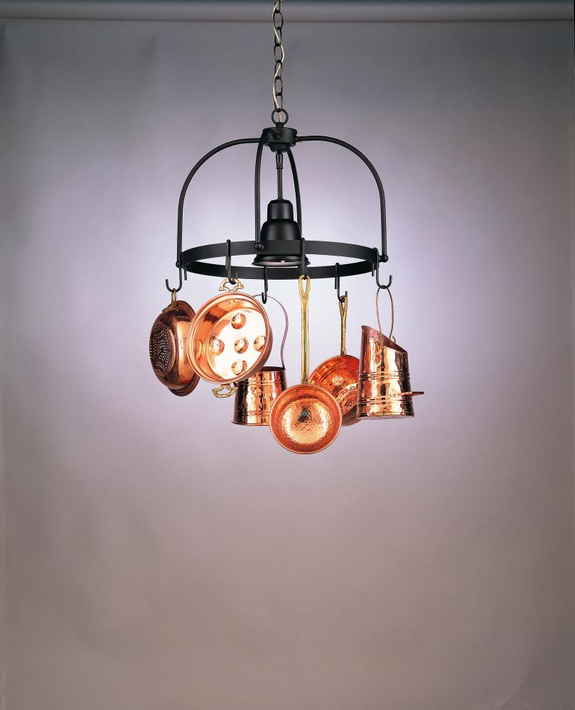 1-LIGHT POT RACK