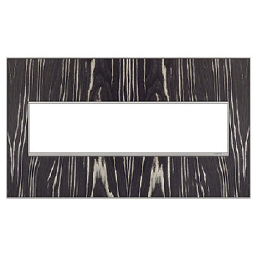 adorne Macassar Four-Gang Screwless Wall Plate