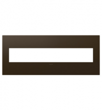 Legrand AWP6GBR1 - adorne Bronze Six-Gang Screwless Wall Plate