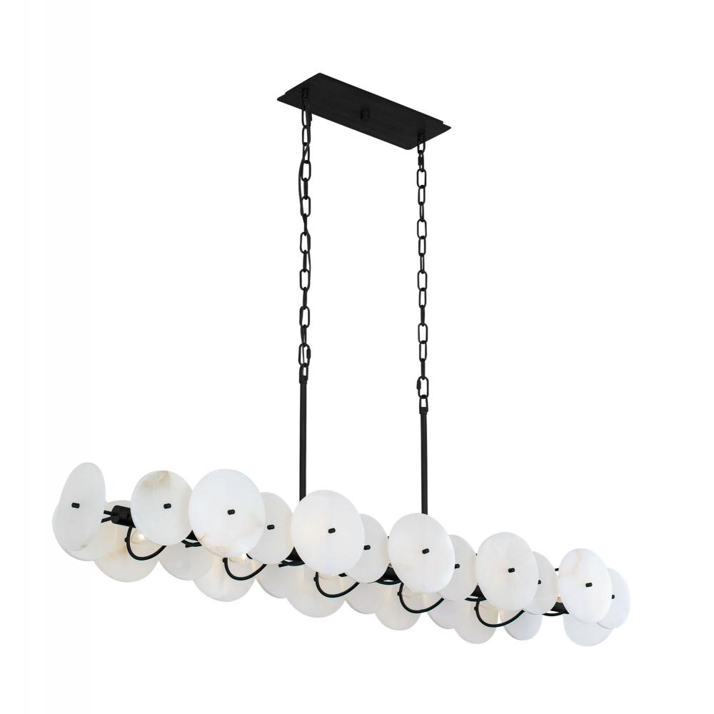 Cosmos 10-Lt Linear Pendant - Matte Black