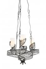 Varaluz 240C03SL - Flow 3-Lt Chandelier - Steel