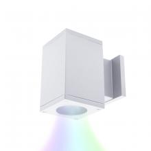 WAC US DC-WS05-FS-CC-WT - Cube Architectural 5" LED Color Changing Wall Light