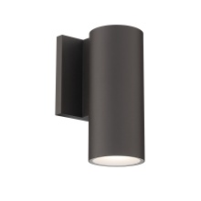 WAC US WS-W190208-CS-BZ - Cylinder 8" 1-Light LED WALL SCONCE 5CCT