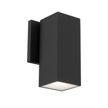 WAC US WS-W220208-CS-BK - Cubix 8" 1-Light LED WALL SCONCE 5CCT