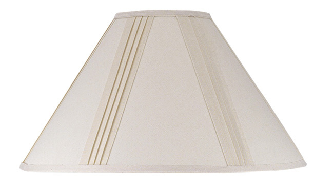 Side Pleated Linen Shade 6 X 19 X12