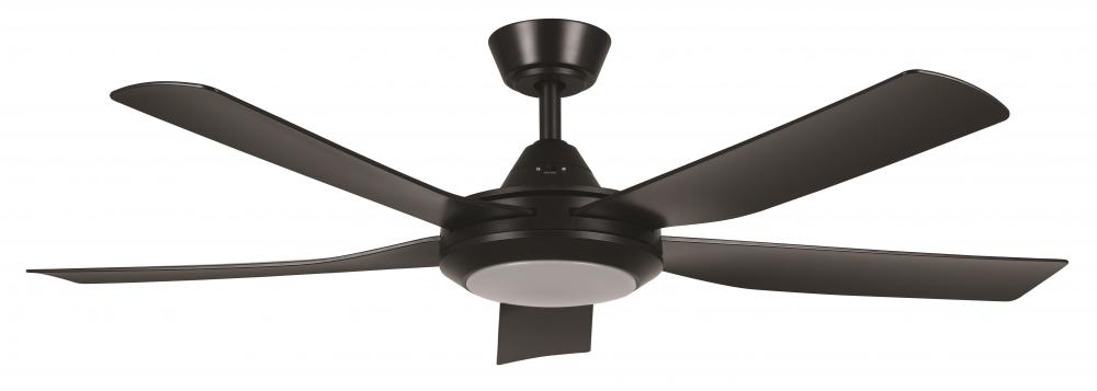 52" SWIFTSURE LED c/fan, Black matt