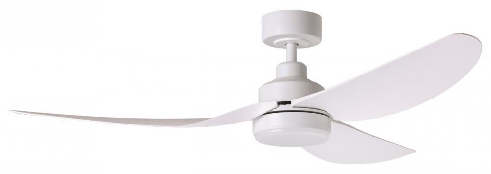 56" ARLINGTON LED c/fan, White matt
