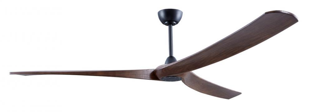 84" WILLIWAW c/fan, Black/Walnut