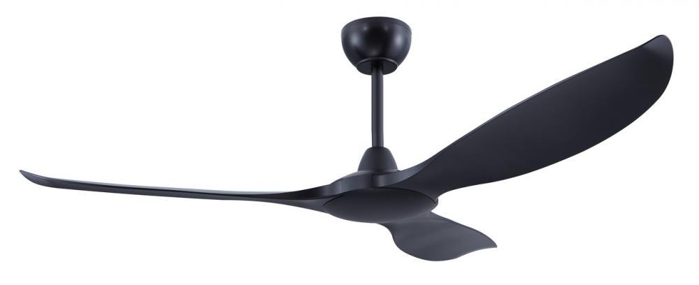 60" MISSION BAY c/fan, Black matt