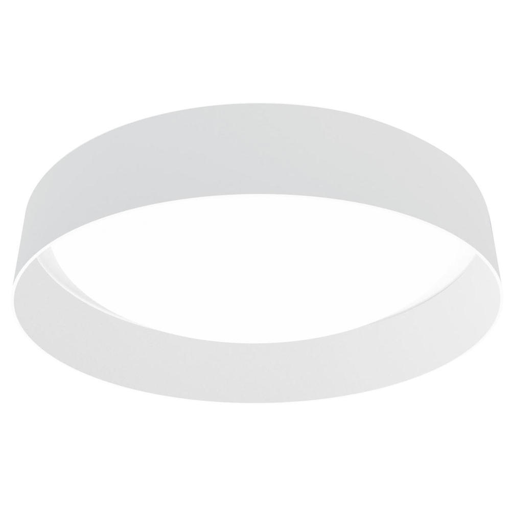 1 LT Integrated LED Ceiling Light w/ White Finish, White Diffuser & White Shade