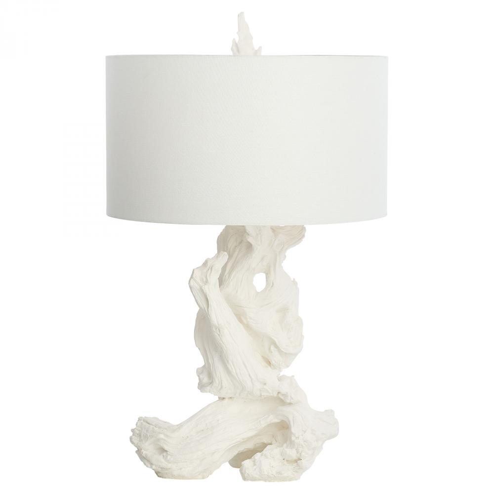 Driftwood Table Lamp | White