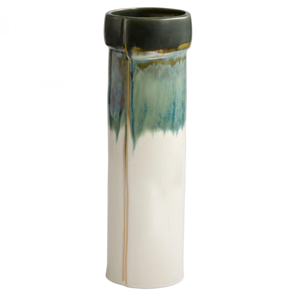 Folded Vase | Cascade Sage | Medium