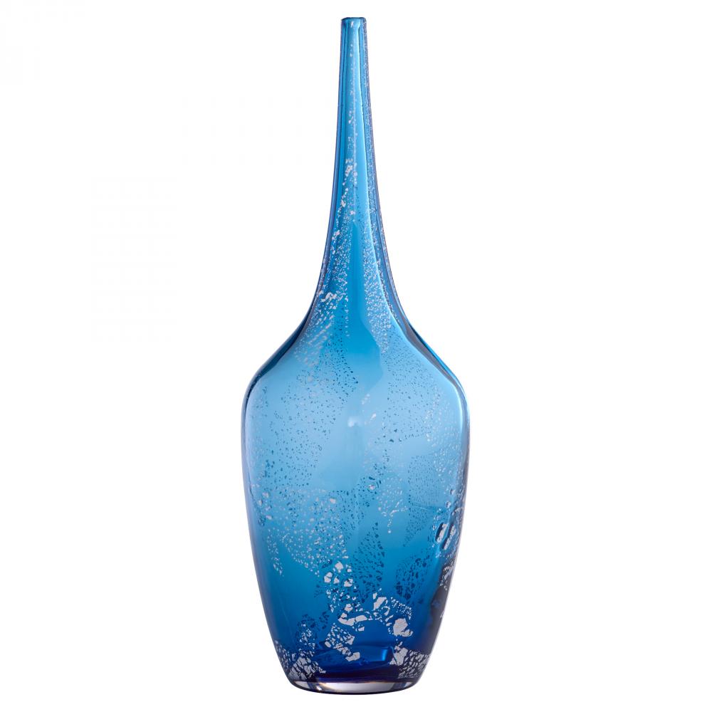 Vero Vase | Blue | Metallic - Large