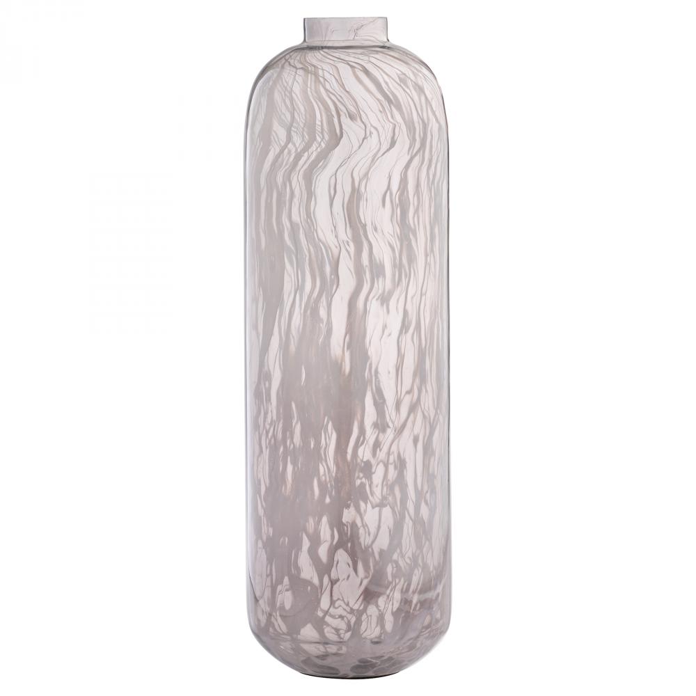Billow Vase | Grey Swirl - Small