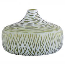 Cyan Designs 12066 - Signo Vase | Green | White - Stout