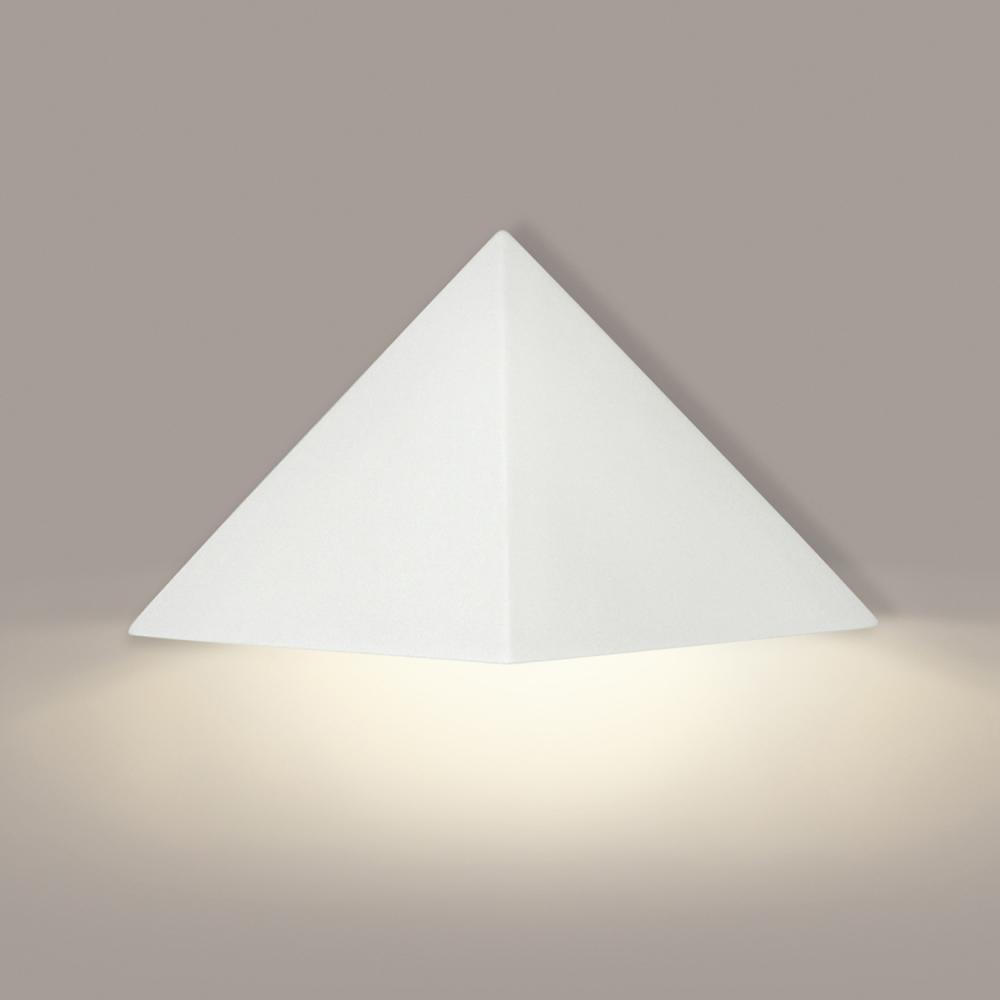 Gran Sumatra Downlight Wall Sconce: Satin White (E26 Base Dimmable LED (Bulb included))