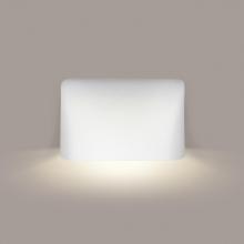 A-19 1301D-1LEDE26-A31 - Balboa Downlight Wall Sconce: Satin White (E26 Base Dimmable LED (Bulb included))