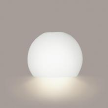 A-19 1601D-1LEDE26-A31 - Bonaire Downlight Wall Sconce: Satin White (E26 Base Dimmable LED (Bulb included))