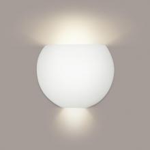 A-19 1602-1LEDE26-A32 - Curacoa Wall Sconce: Sherwood Forest Leather (E26 Base Dimmable LED (Bulb included))