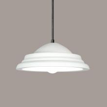 A-19 P101-BCC-1LEDE26 - Minorca Pendant: Bisque