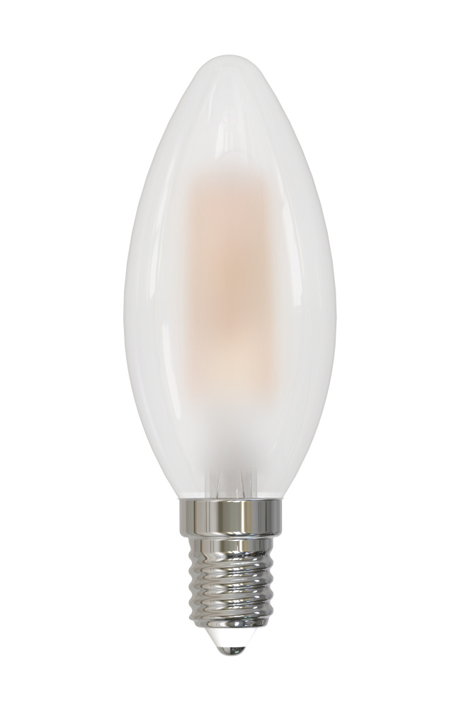3.74" M.O.L. Frost LED C11, E12, 4.5W, Non-Dimmable, 3000K
