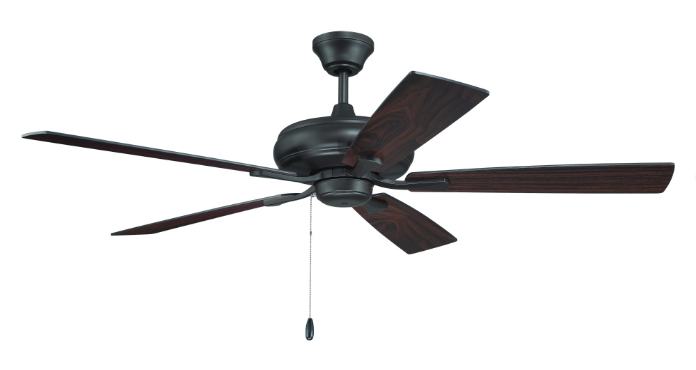 Eos 52" 5-Blade Ceiling Fan in Classic Bronze w/ Classic Bronze/Walnut Blades