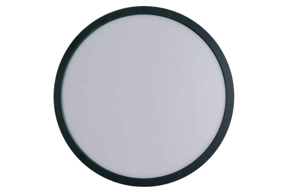 Slim Line II 15" LED Pancake Flushmount in Flat Black; 5CCT Selectable 2700-5000K