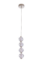 Craftmade 59490-PLN-LED - Jackie 4 Light LED Pendant in Polished Nickel