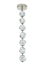 Craftmade 59491-PLN-LED - Jackie 7 Light LED Pendant in Polished Nickel