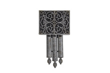 Craftmade CA3-RC - Westminster Carved Short Chime in Hand Painted Renaissance Crackle