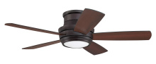 Craftmade TMPH44OB5 - Tempo Hugger 44" 5-Blade Ceiling Fan in Oiled Bronze w/ Oiled Bronze/Walnut Blades