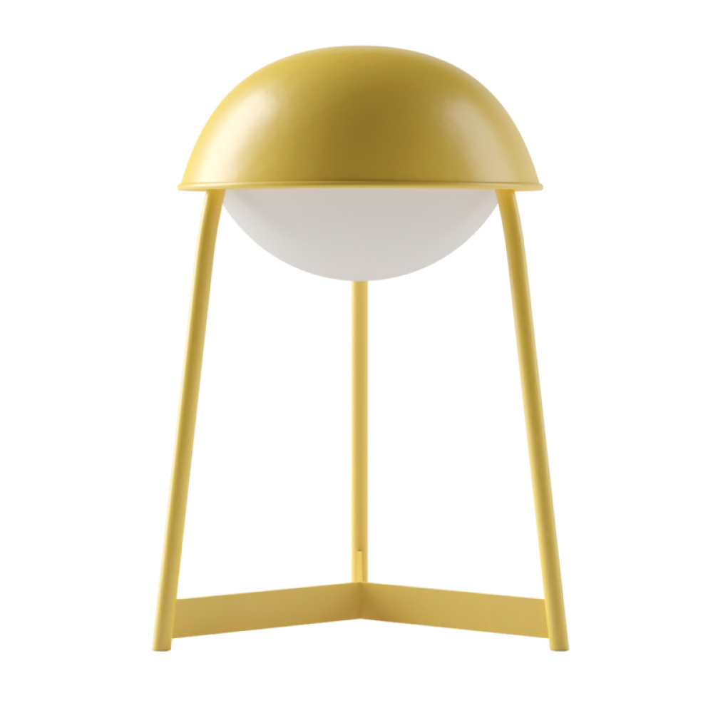 CORDLESS TABLE LAMP HELMET CITRONE