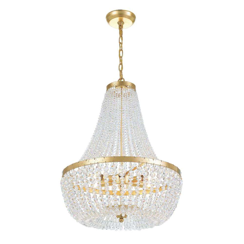 Rylee 18.75'' Antique Gold Chandelier