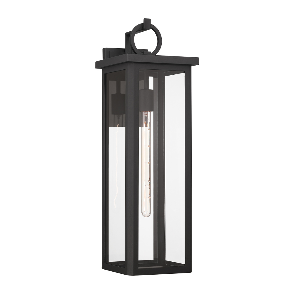 Boadie 1 Light Matte Black Outdoor Sconce
