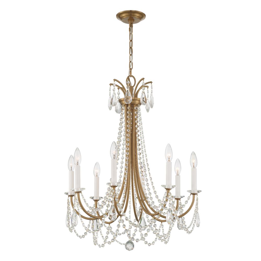 Karrington 26'' Aged Brass Chandelier