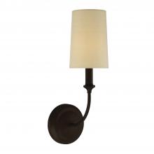 Crystorama 2241-DB - Libby Langdon Sylvan 4.75'' Dark Bronze Sconce
