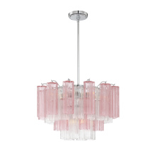 Crystorama ADD-308-CH-SP - Addis 9 Light Polished Chrome Chandelier