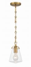 Crystorama VSS-7002-LG - Voss 5.75'' Luxe Gold Pendant